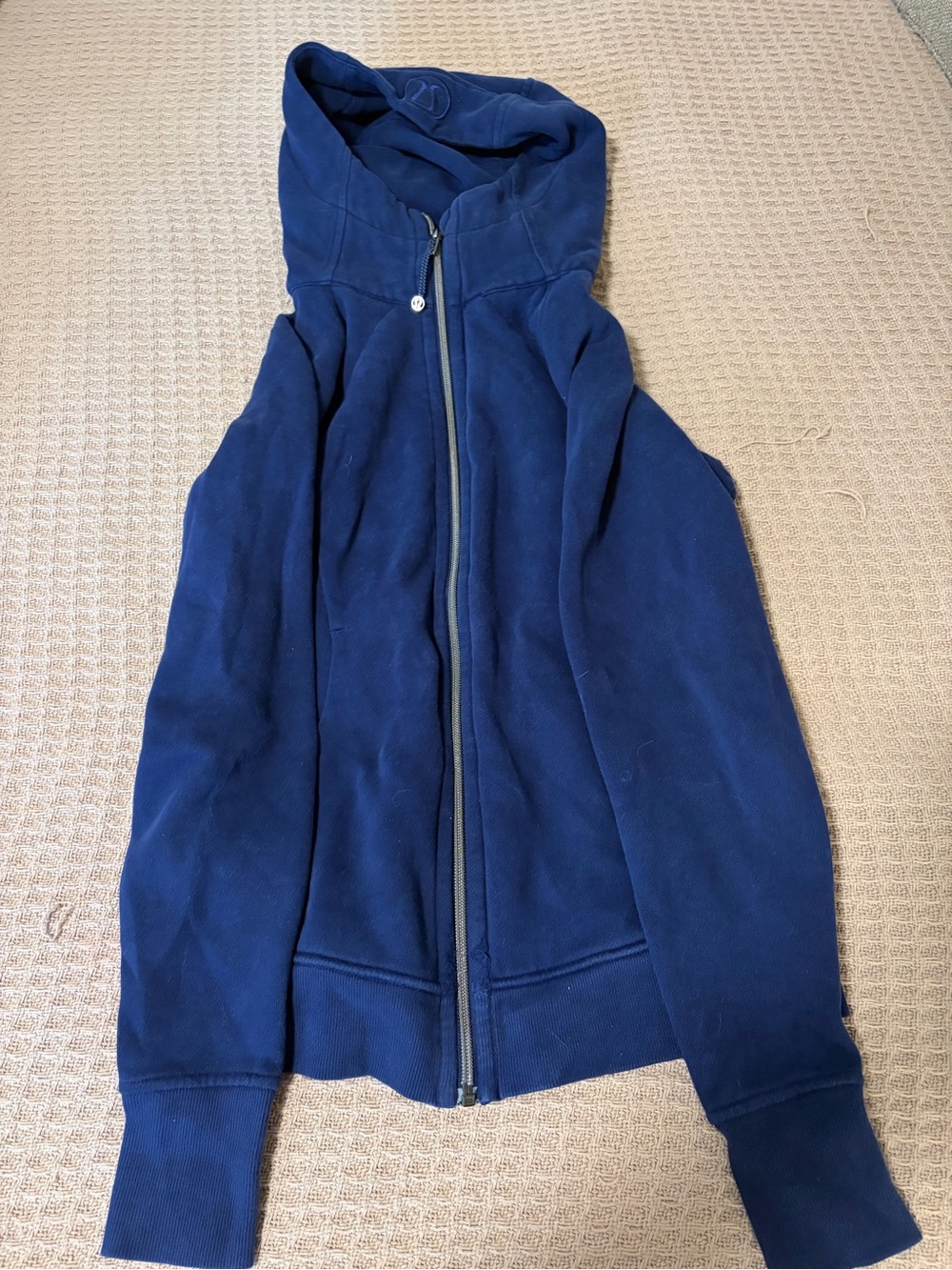 lululemon athletica Women's Deep Blue Full-Zip Hoodie Jacket